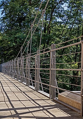 kettensteg,橋,河