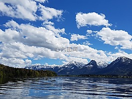 天空,景觀,云