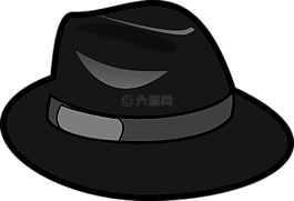 帽子,黑,fedora