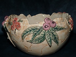 陶器,水果,碗