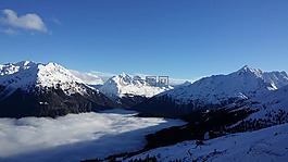 雾,在谷雾,景观