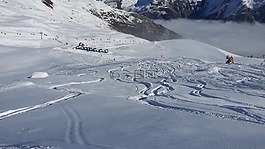 滑雪,冬季运动,雪