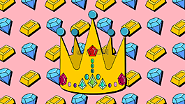 皇冠,豐富的海灘,珠寶