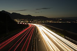 夜景,另一個主要途徑,別府