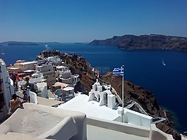 圣托里尼,希臘,島