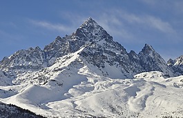 山,阿爾卑斯山,雪