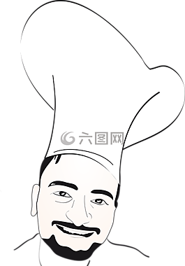 廚師,徽標(biāo),食品