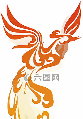 鳳凰,火焰,上升