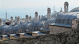 清真寺,屋顶圆顶,伊斯坦堡