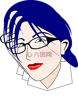 女孩,眼睛,藍(lán)色