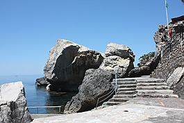 拐杖,梯子,海
