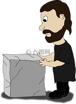 大理石,男子,家伙