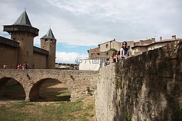 城堡,中世纪,carcasone