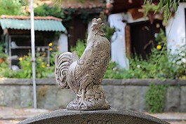 公雞,雕像,裝飾物
