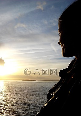 海,海洋,人