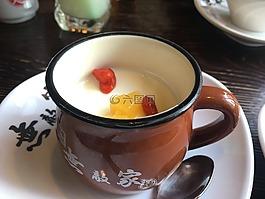 酸奶,甜点,下午