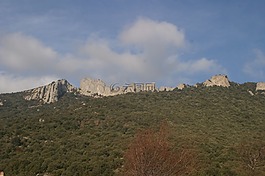 凡尔赛宫 de peyrepertuse,岩,城堡