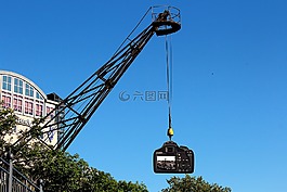 起重機(jī),端口,相機(jī)