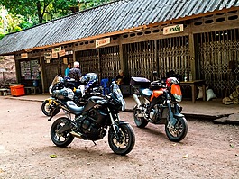 摩托车,motorrradtour,泰国北部