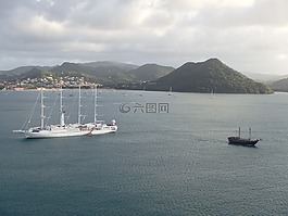 圣露西亞,郵輪,帆船