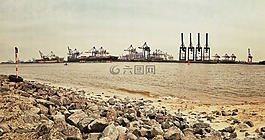 端口,汉堡,浮桥