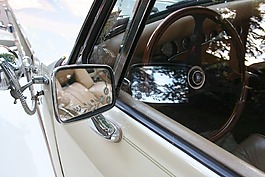 oldtimer,美国,复古的车前