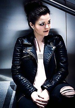 女孩,人類,肖像