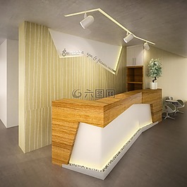 接待處,酒店,辦公桌