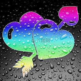 心,愛,符號