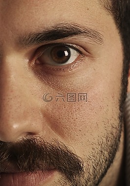 男性,眼睛,胡子