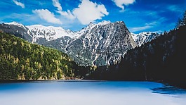 奧地利,湖,水