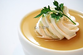 奶油,甜点,甜