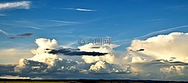 云,神秘,天空
