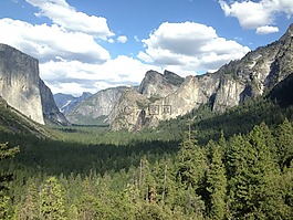優(yōu)勝美地,谷,山
