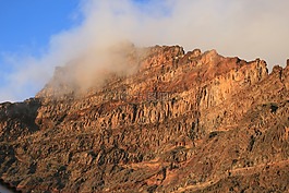 山,云,景觀