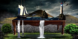 海,海洋,表