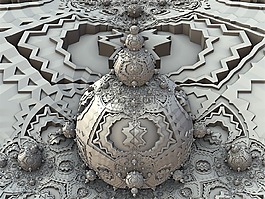 分形,給予,3d