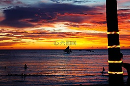 海灘,長灘島海灘,海