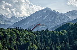 阿爾高,oberstdorf,滑雪跳躍