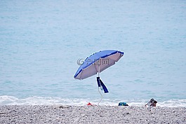 假期,海灘,海