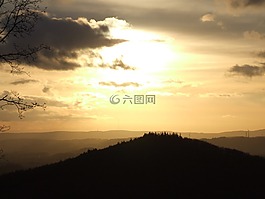 太陽,云,心情