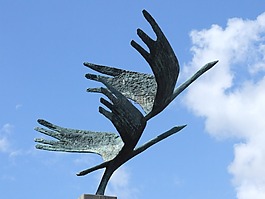 起重機(jī),青銅器,雕像