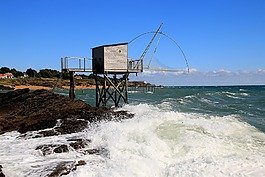 波,海,捕魚