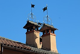 壁爐,煙囪,屋頂