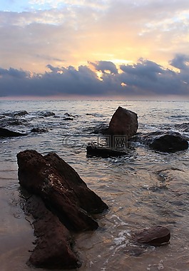 海洋,海灘,海岸線