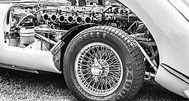 捷豹,車,發(fā)動機