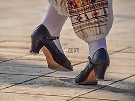 鞋,跳舞,舞蹈家