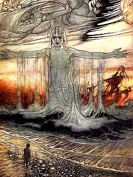 书籍插图,文学,亚瑟拉克姆