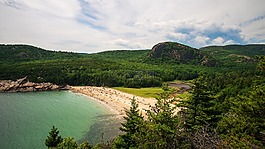 海岸线,沙,海滩