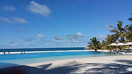 马尔代夫,度假,海滩